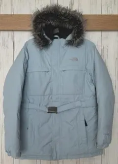 The North Face 水色ダウンジャケット 女の子XL(150cm相当)