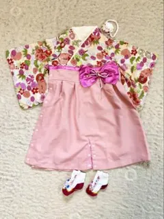 SWEET MOMMY 袴ロンパース　女の子　90㎝