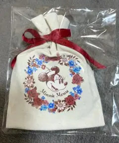 ディズニーストア　ミニーマウス 巾着袋 日本製　LUPICIAコラボ