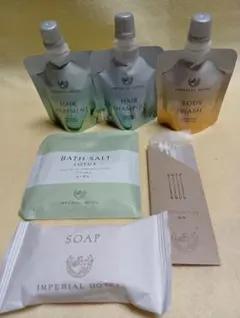 【未使用】帝国ホテル ミキモト コスメティックス アメニティ 6点セット
