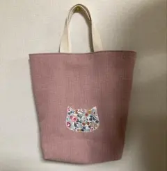 ハンドメイド トートバッグ ミナペルホネン 両面ハナハネ リバティ
