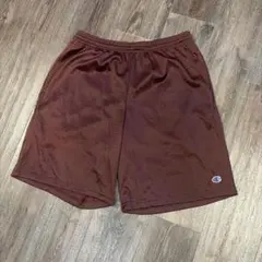 Champion メッシュショーツ ブラウン Mサイズのサムネイル