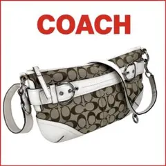 COACH Shoulder Bag Signature Soho Y2k