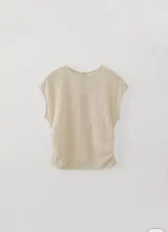 OHOTORO 2way Shirring Half Top 半袖 Tシャツ - メルカリ
