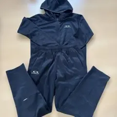 OAKLEY ブラック ジャージ　セットアップ　150センチ