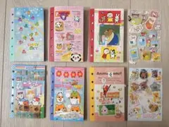 シール帳　６冊＋２シート　まとめ売り