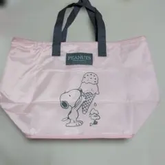 PEANUTS SNOOPY 保冷トートバッグ 保冷巾着2点セット 미사용