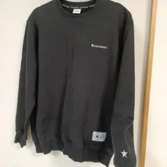 CONVERSE ブラック スウェット XL　ロゴ