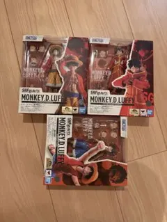 S.H.Figuarts ルフィ 3点セット ONE PIECE フィギュア