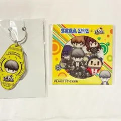 ペルソナ4 スノーフェスティバル 主人公 アクリルキーホルダー　ミラー　まとめ売 セガストア ペルソナ4 フレークシール ミラーアクリルキーホルダー