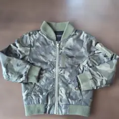 SHISKY 迷彩 ミリタリージャケット 130センチ