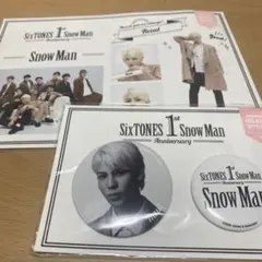 ラウール　1st anniversary 缶バッチ　シール