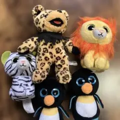 ダンシングベアはオマケ⭐︎Ty ぬいぐるみ マスコット ベア　ハッピーセット