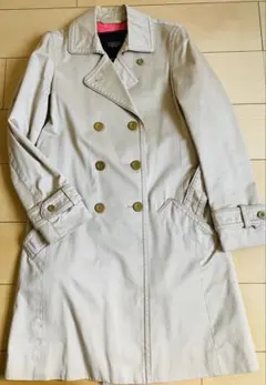 【COACH】ベージュ ダブルブレスト トレンチコート