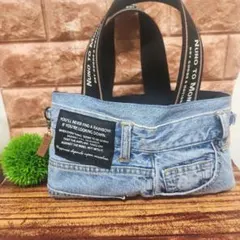 SALE！再販なし【デニムリメイク】トートバック☆ハンドメイド