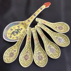 N☆fleamarket様 ご専用 中国 景徳鎮 蓮華 アンティーク - メルカリ
