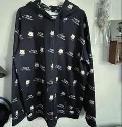 【新品】NieRclothing 色違いドット絵 ジップオーバーパーカー ミケ