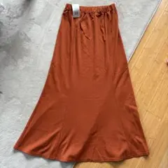 ★ehka sopo★カットマーメイドスカート ★オレンジブラウン★のサムネイル