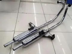 W400 純正マフラーのサムネイル
