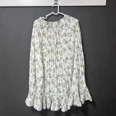 NICECLAUP 花柄 ロングスカート