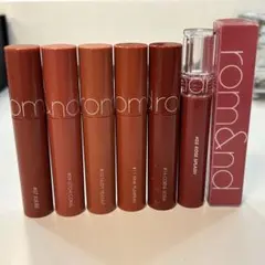 ロムアンド　ジューシーラスティングティント ティントリップ6本まとめ売り イエベ