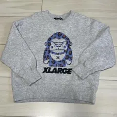 XLARGE レオパードゴリラトレーナー 100