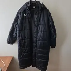 PUMA ブラック ベンチコート 160サイズ