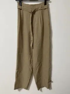 【新品未使用】GU ジーユー カジュアルパンツ ブラウン レディース ズボン