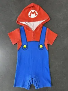 USJ限定　マリオ なりきりフード付きロンパース 90のサムネイル