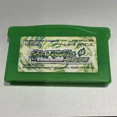 【動作未確認・ソフトのみ】ポケットモンスター リーフグリーン