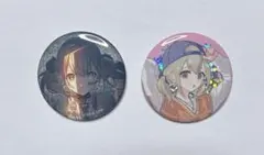 プロセカ グリッター缶バッジ 28b ホログラム缶バA クリフェス 小豆沢こはね