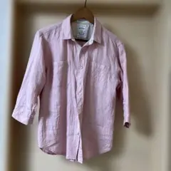 【美品】THE　SHOP　TK　七分袖シャツ　サイズMのサムネイル