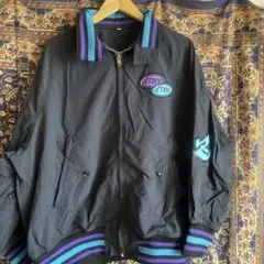 ずっと真夜中でいいのに。 バーシティジャケット テクノプア ネイビー　L