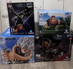 一番くじ　ワンピース　未来島エッグヘッド・ドラマティックメモリーズ　4点セット