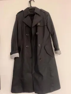 【レディース定番人気！】スーツカンパニー SHE トレンチコート　ブラック