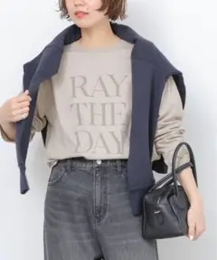 USAコットンロングロゴプリントTEE ジャーナルスタンダード 試着のみ