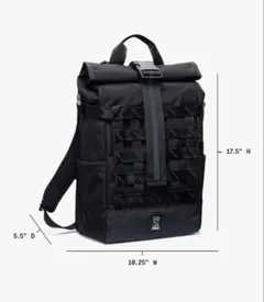 【新品】CHROME BARRAGE 18L バックパック ブラック リュックのサムネイル