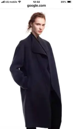 UNIQLO ＋J カシミヤブレンドノーカラーコート