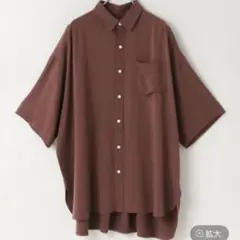 スウェードライクシャツ　ローリーズファーム　美品