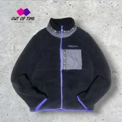 adidasアディダス フリースボアジャケット ジップアップ レディースL