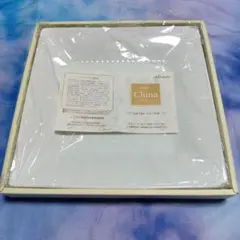 Noritake ◆ホワイト正方形皿 箱付き