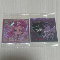 キュアブロッサム（花咲つぼみ）　ダーククリアキュア　キュアームーンライト　シール