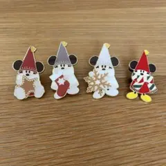 ディズニー リルリンリン　ピンバッジ 4種セット