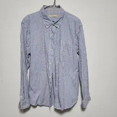 m*i様 グローバルワーク　ストライプ長袖シャツ　メンズ