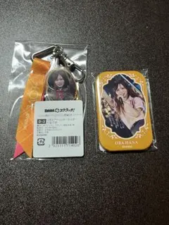 ＝LOVE イコラブ DMMスクラッチ 大場花菜 キーホルダー＆缶バッジ