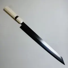 切付柳刃包丁 300mm 墨流しダマスカス 黒檀水牛角柄 切付柳刃包丁 300mm 墨流しダマスカス 黒檀水牛角柄 - メルカリ