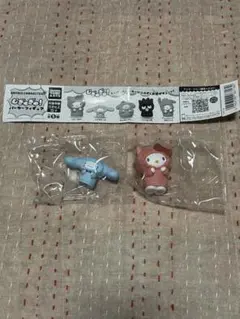 サンリオキャラクターズむぎゅぎゅパーカーフィギュア　キティ　シナモンロール