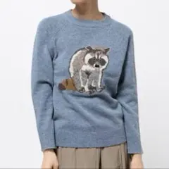 fig london アライグマセーター