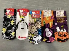 スヌーピー ソックス 5足セット