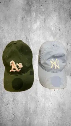 NEW ERA ベースボールキャップ 2点セット